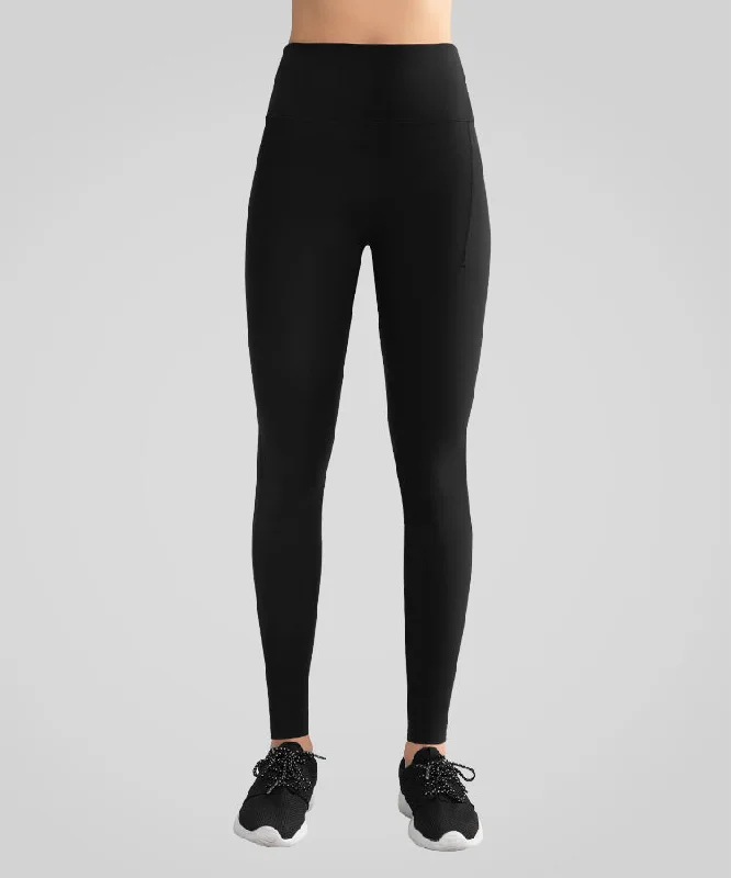 Power High Waisted Drawstring Running Leggings 27"|Women's High Support Leggings