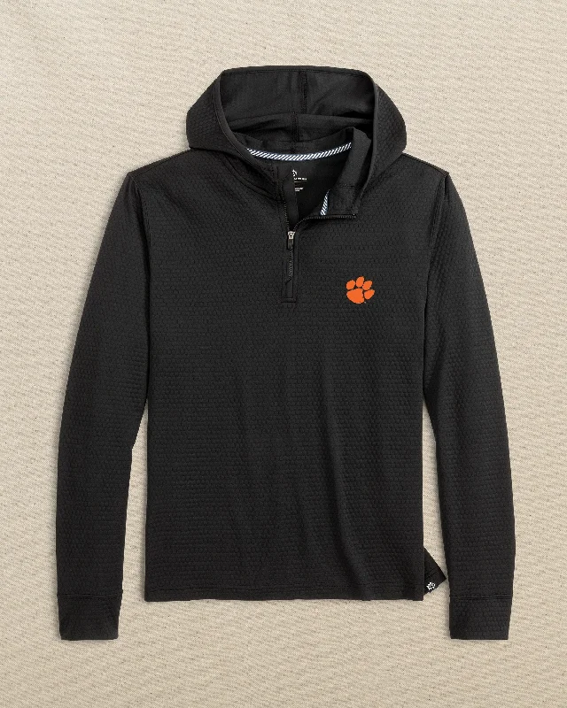 Clemson Tigers Scuttle Quarter Zip Hoodie