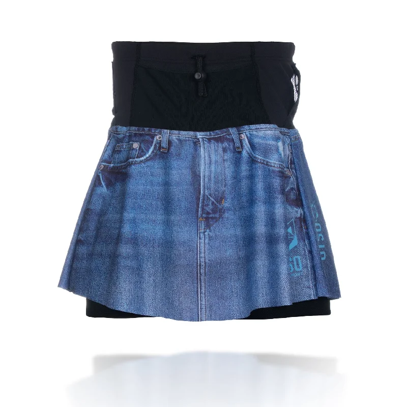 Running Skirt Blue Jeans