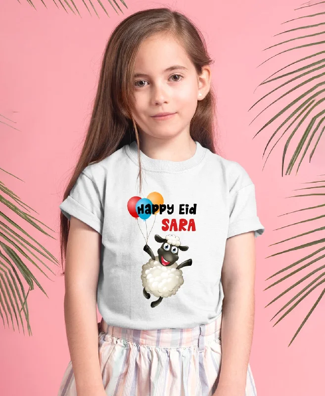 Girls Best Eid customized t-shirt 2023