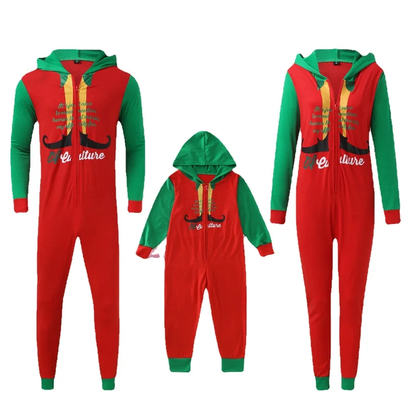 Fashion Adult and Kids Christmas Suits