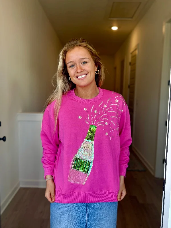 FINAL SALE - Sarah Champagne Sweatshirt