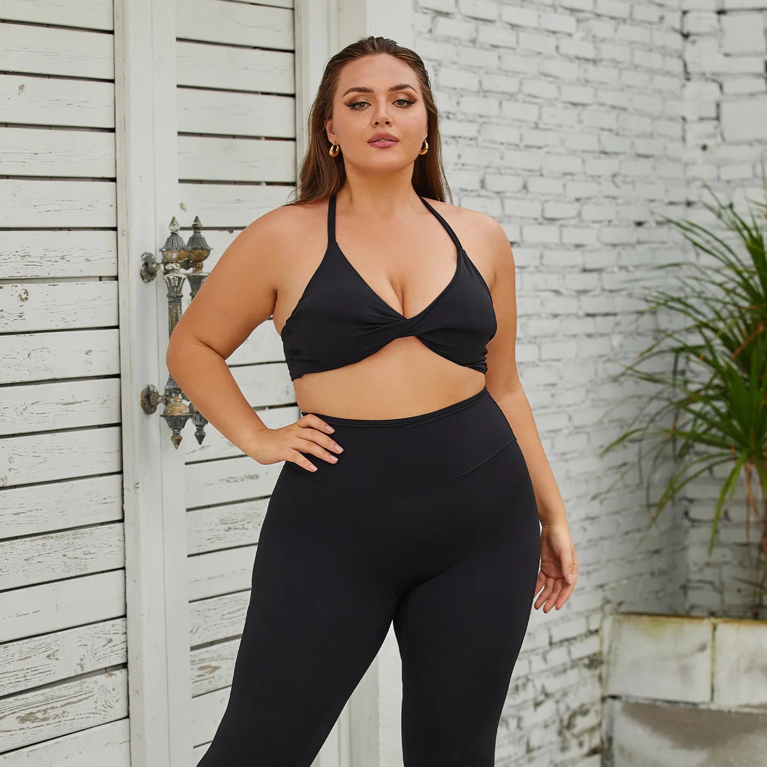 Black Yoga Bra