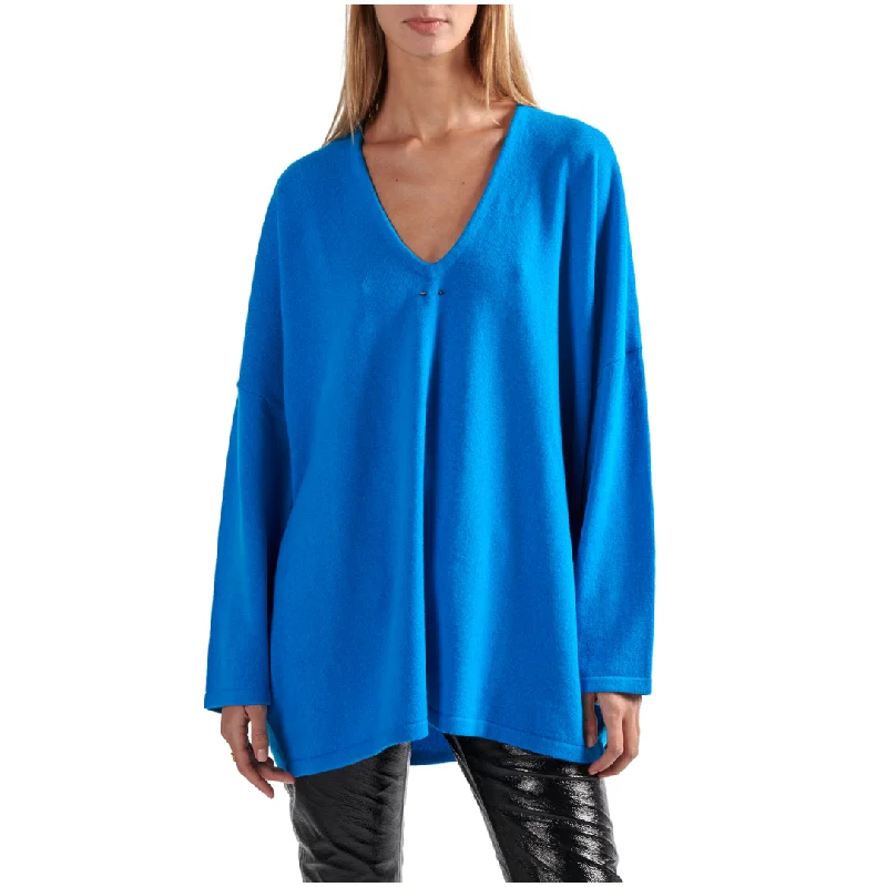 Oversized V-Neck Pullover