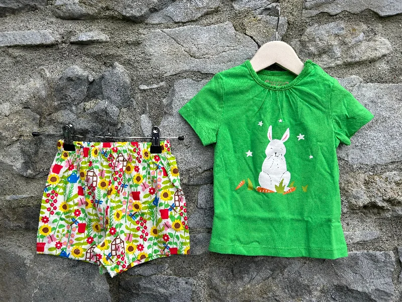 Bunny&flowers pjs  18-24m (86-92cm)