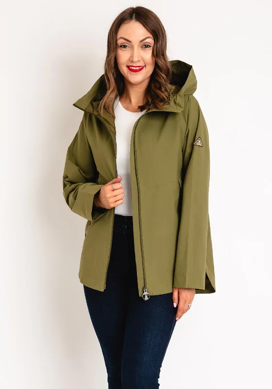 Barbour Womens Jura Lightweight Waterproof Jacket, Military Olive