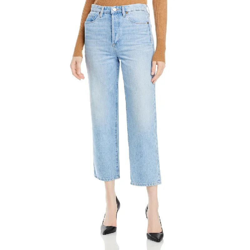 [BLANKNYC] Womens The Baxter Ribcage Button Fly High Rise Straight Leg Jeans