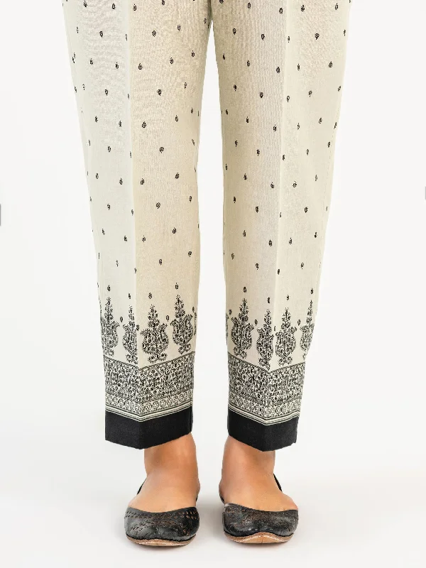 Printed Khaddar Trouser(Pret)