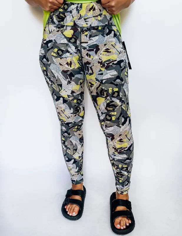 High Waisted Legging In Print