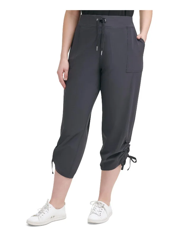 Plus Womens Fitness Workout Capri Pants