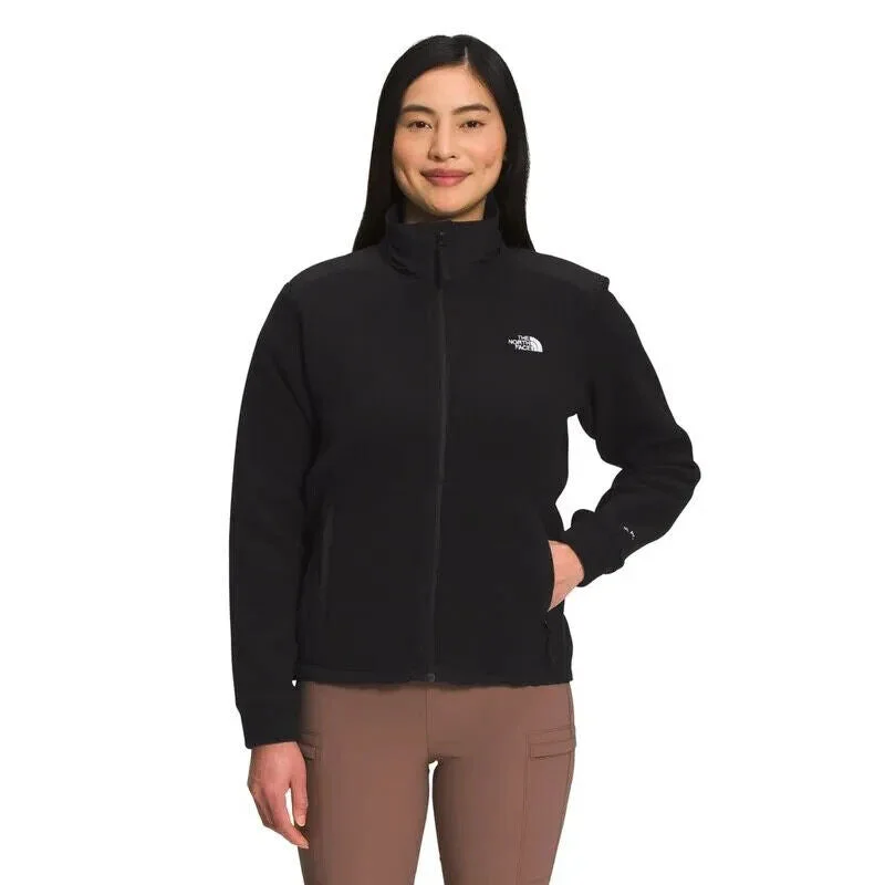 The North Face Alpine Polartec 200 NF0A7WWM Womens Black Full Zip Fleece SGN1144