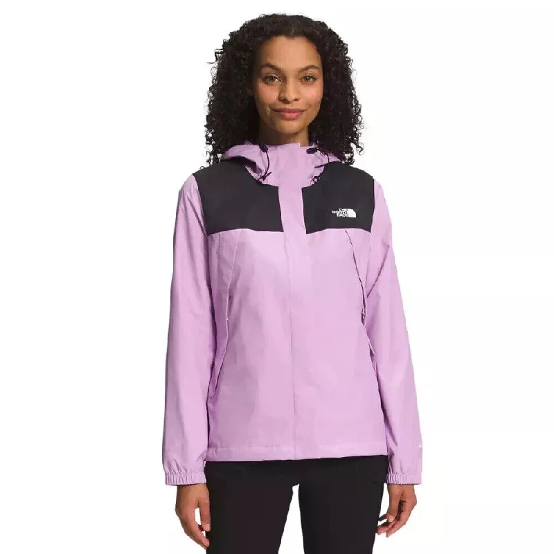 The North Face Antora NF0A7QEUP5B Jacket Women's Black Lupine Full Zip APP145