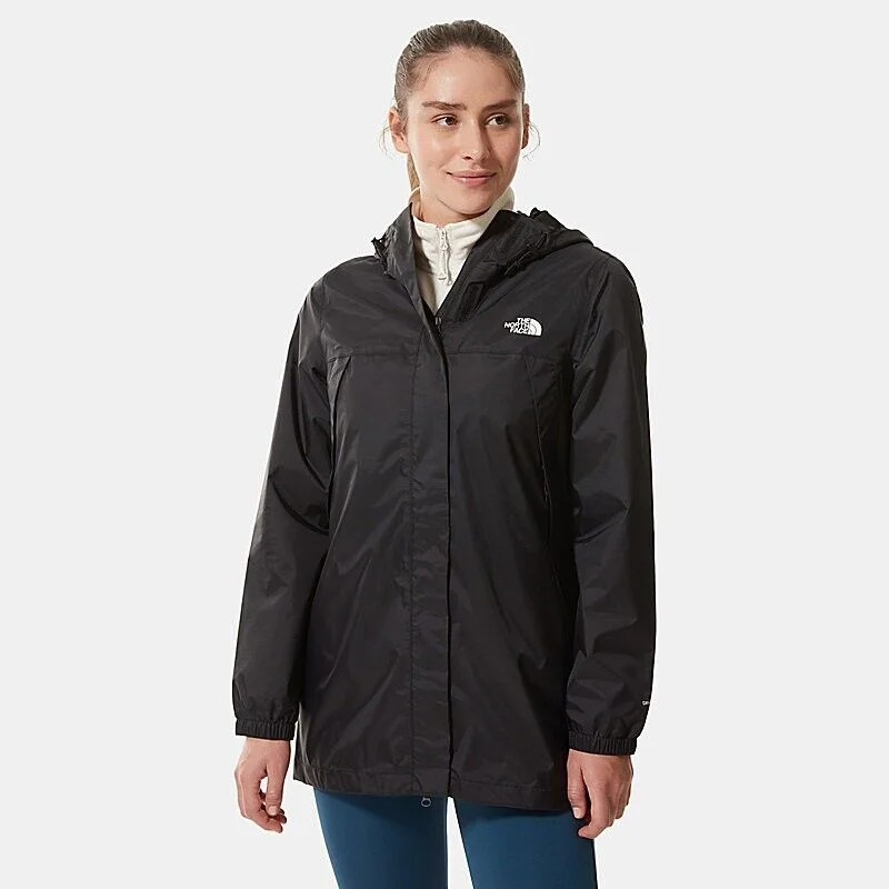 The North Face Antora NF0A7QEWJK3 Parka Jacket Women's Black Full Zip SGN1190