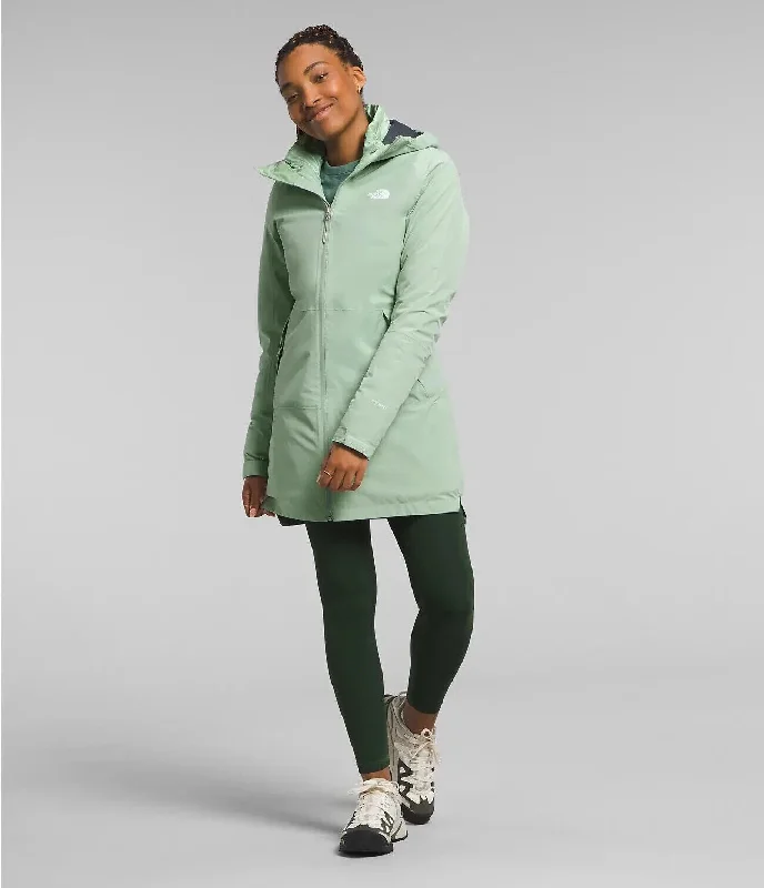 The North Face ThermoBall Eco NF0A5GBNI0G Triclimate Parka Women's Green SGN739