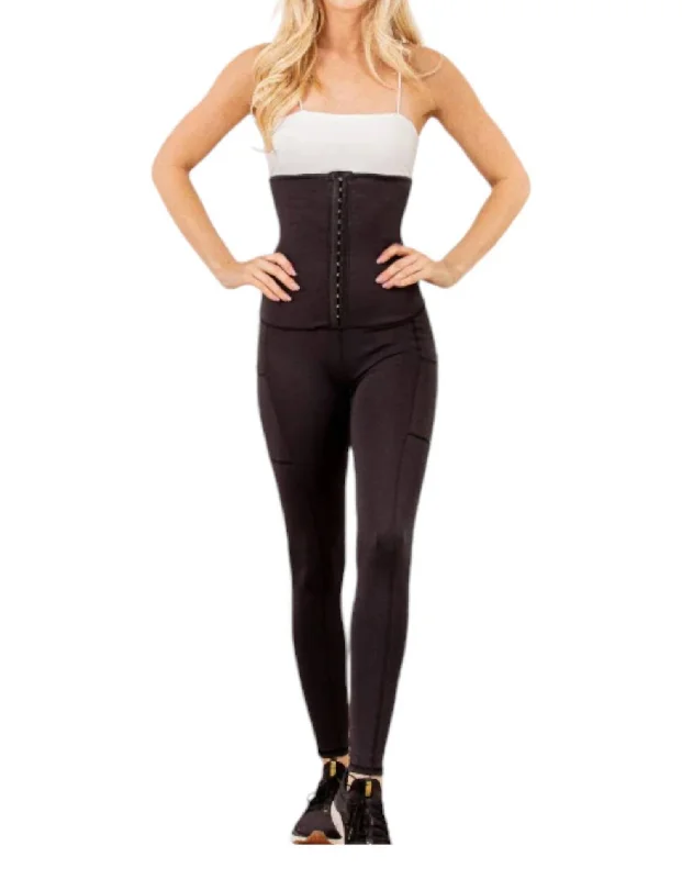 Waist Training Magic Leggings In Black