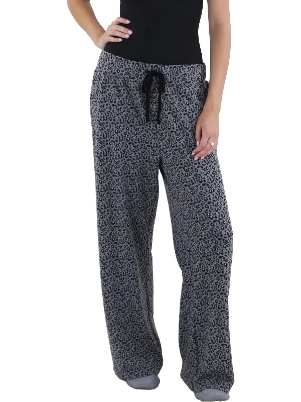 Womens Wide Leg Drawstring Sweatpants